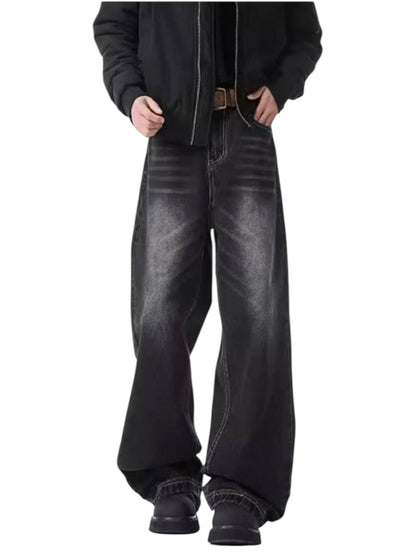 [xhhx] DIRTY FLARE-CUT JEANS st5042