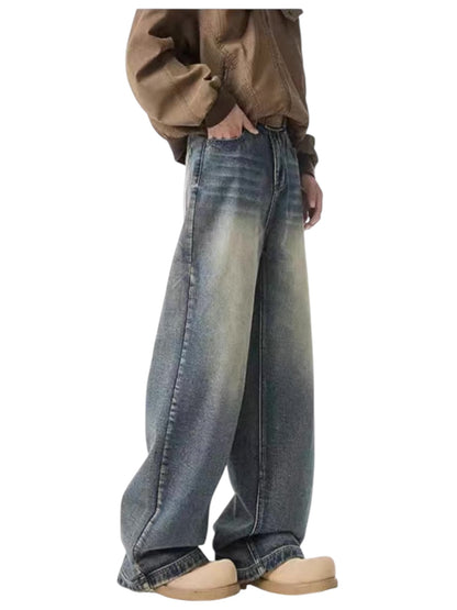 [xhhx] DIRTY FLARE-CUT JEANS st5042