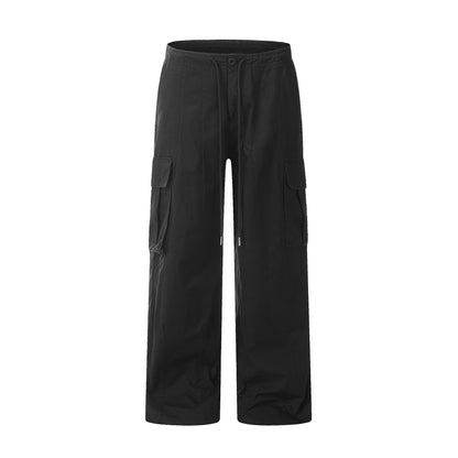 [Feel lonely] VINTAGE WIDE-LEG UTILITY CARGO PANTS st2051
