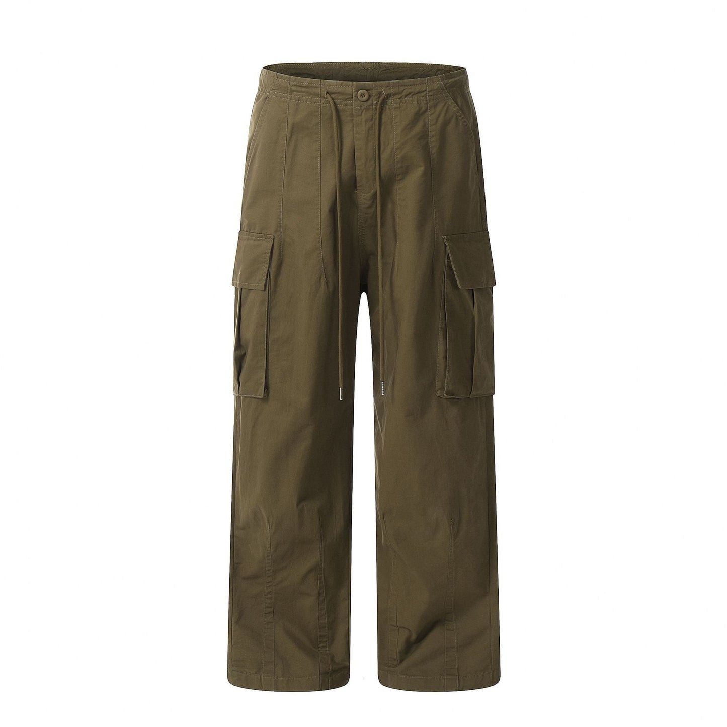[Feel lonely] VINTAGE WIDE-LEG UTILITY CARGO PANTS st2051