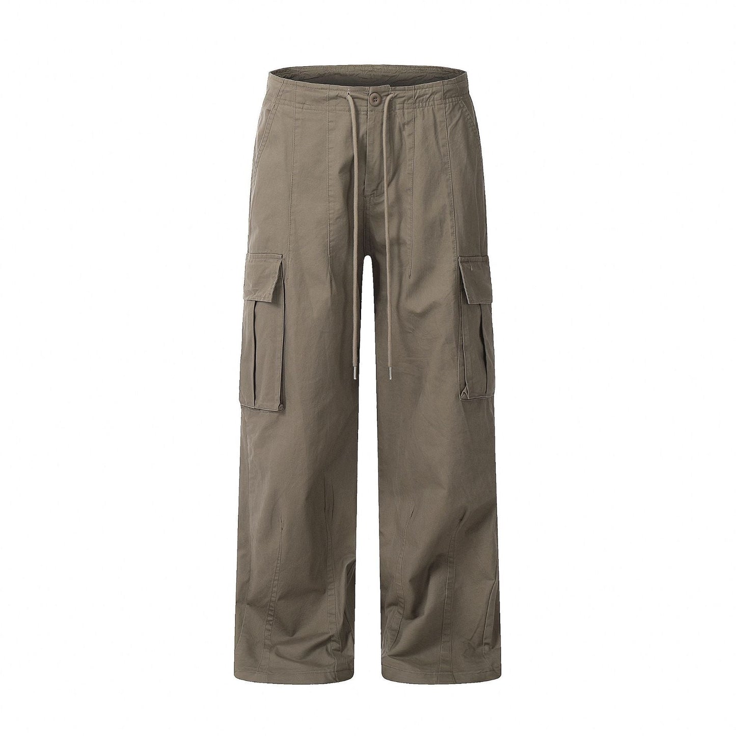 [Feel lonely] VINTAGE WIDE-LEG UTILITY CARGO PANTS st2051
