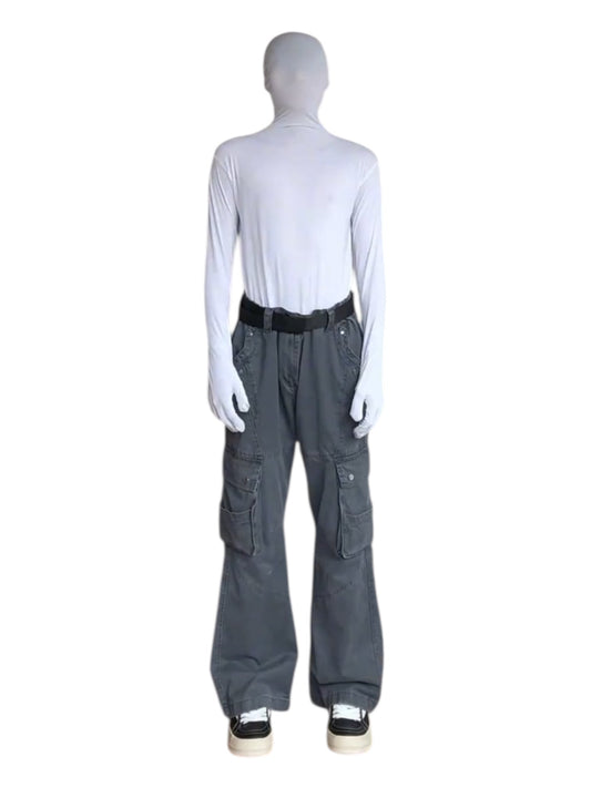 [FILFR] RELAXED MULTI-POCKET STRAIGHT TROUSERS st5029