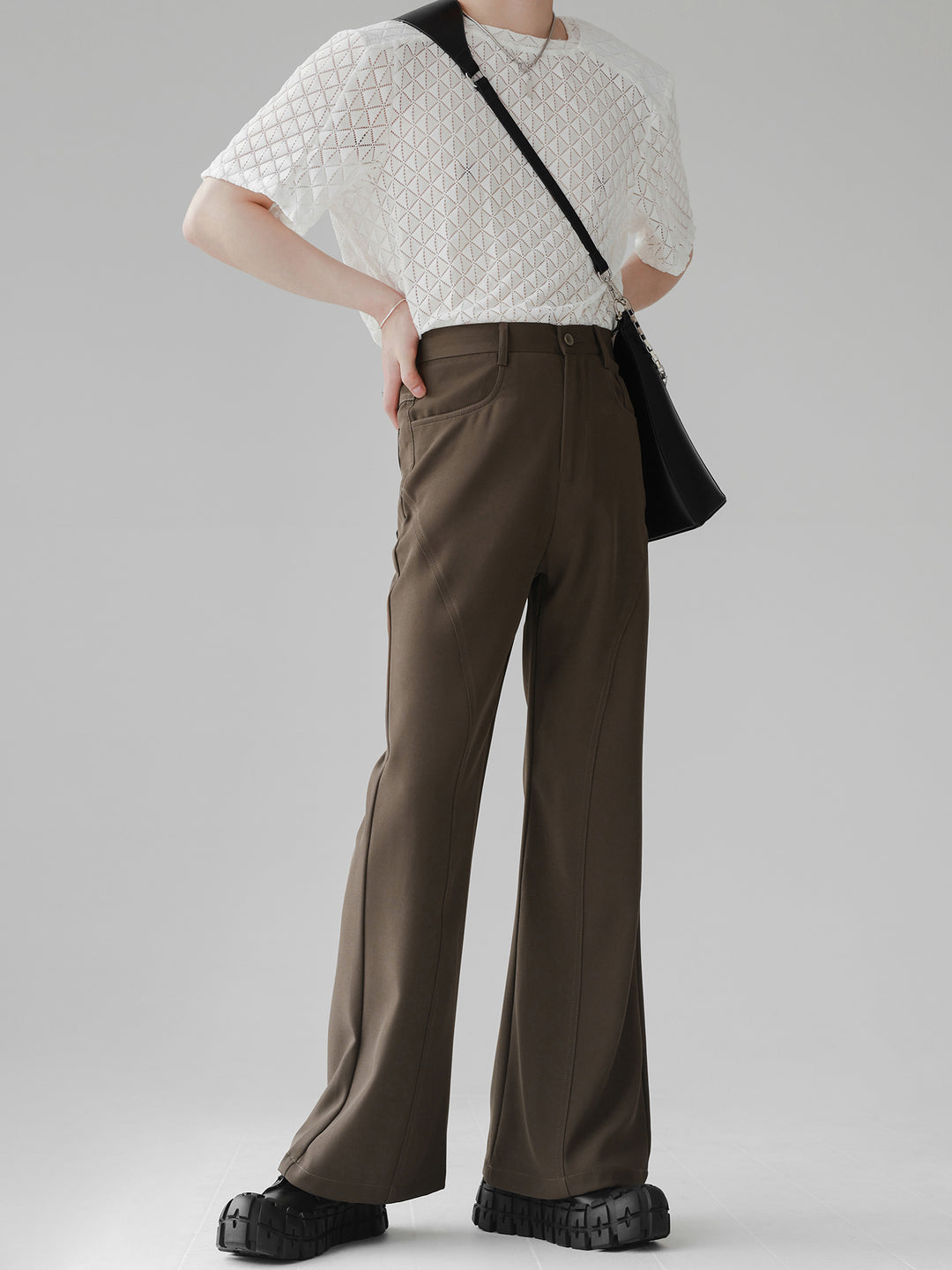 [HOHO] Flare mode pants st1177