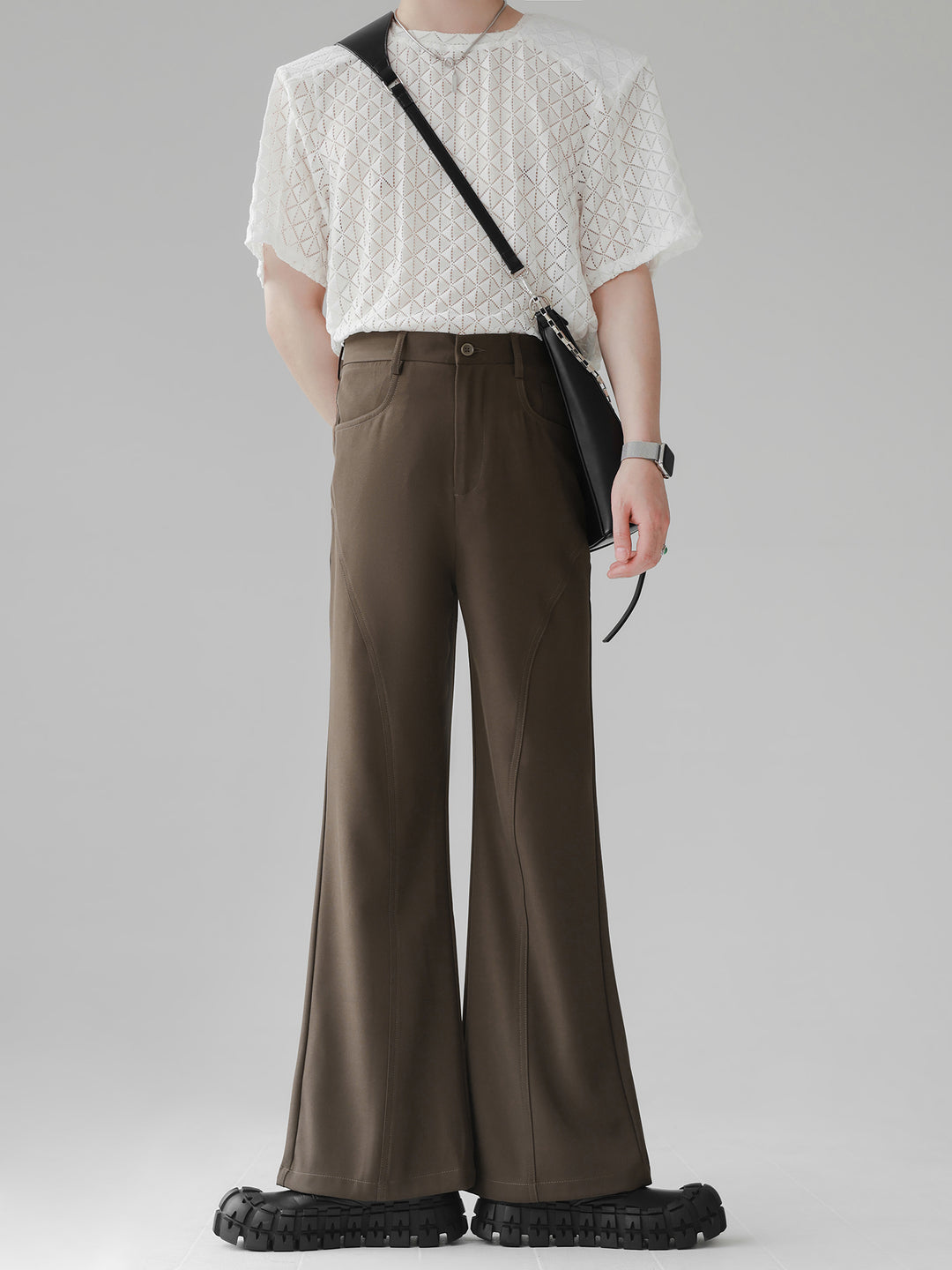 [HOHO] Flare mode pants st1177