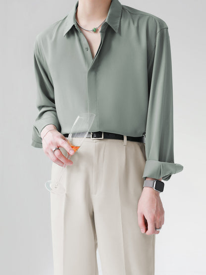 [HOHO] Simple Design Shirt st1120