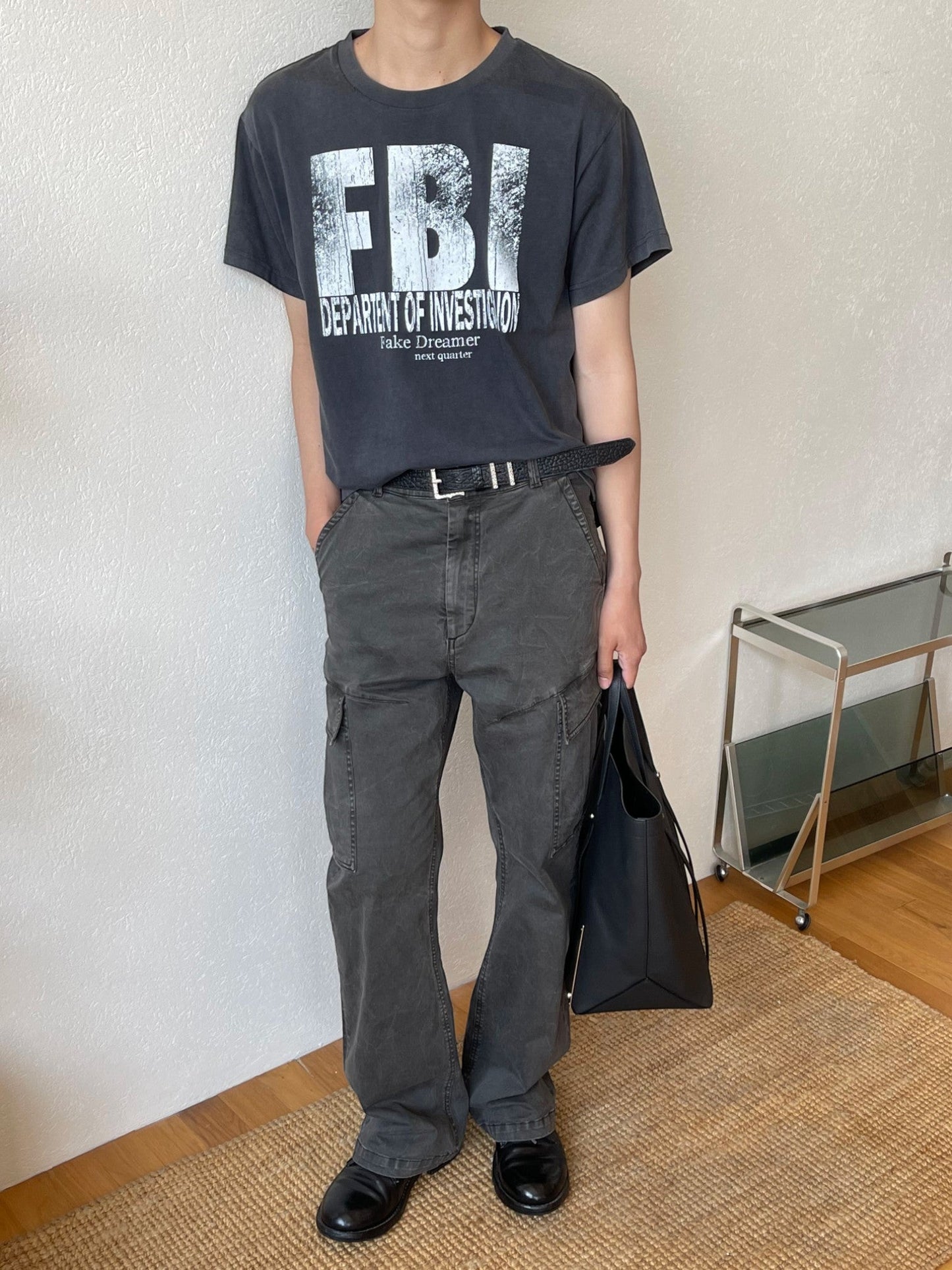 [FDM] DYED WAVE MULTI-POCKET CARGO TROUSERS st5027