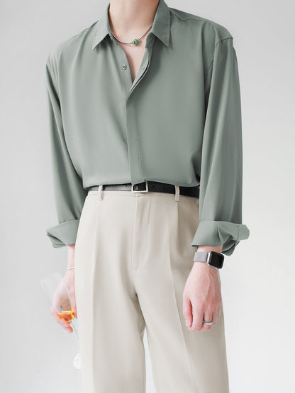 [HOHO] Simple Design Shirt st1120