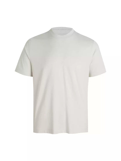 [Hermit] SILK-BLEND MICROTEXTURE Ｔ-shirt st5022