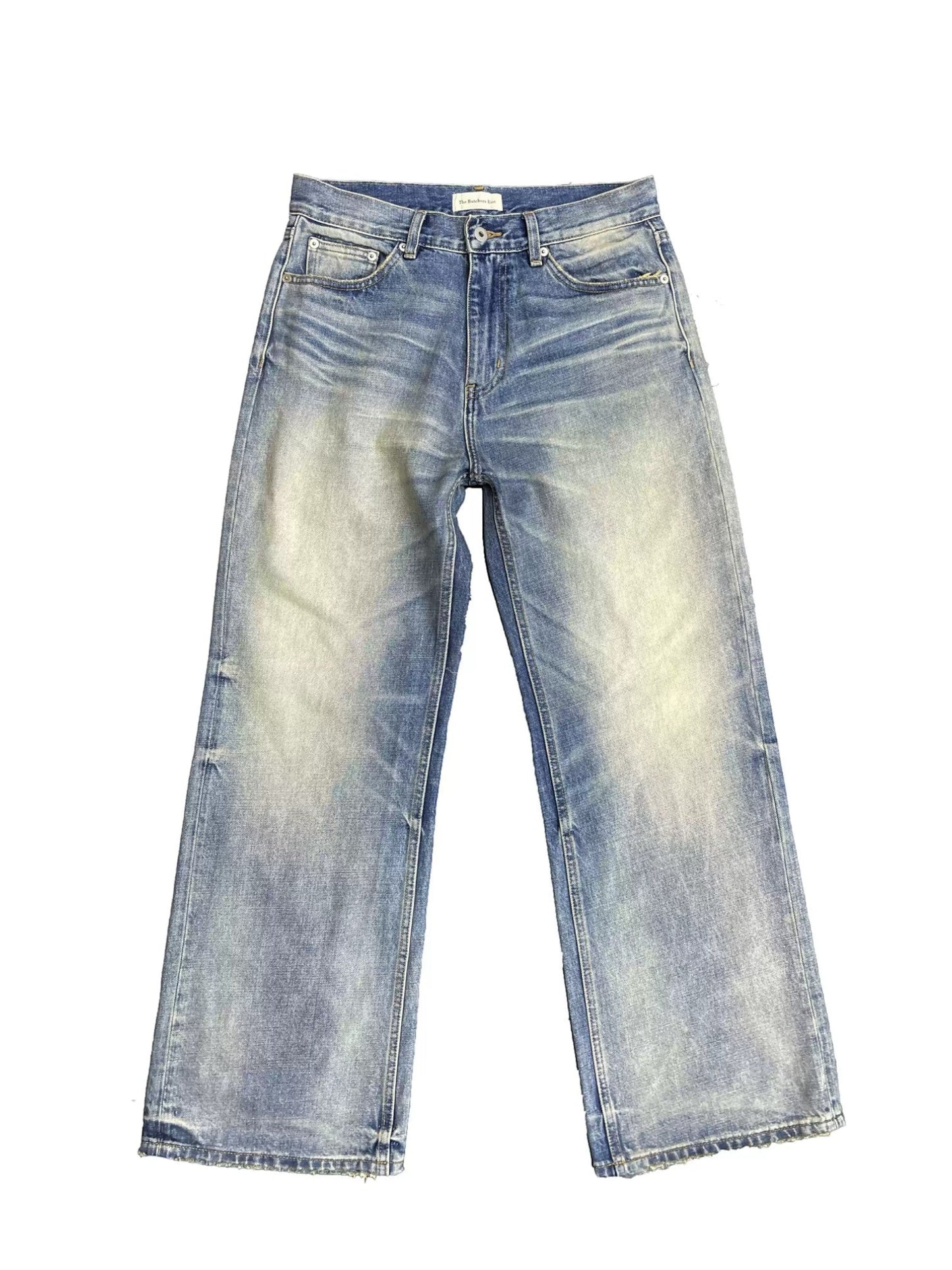 [TBR] WASHED A-CUT JEANS st5026