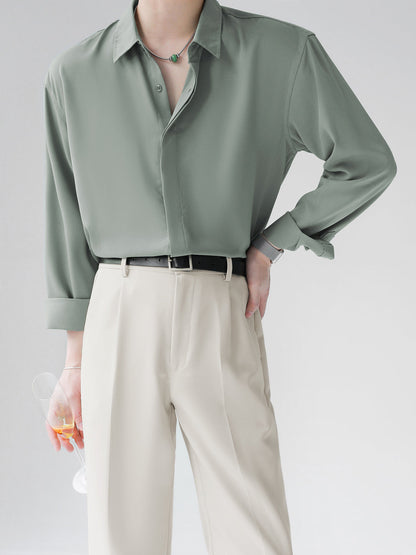 [HOHO] Simple Design Shirt st1120