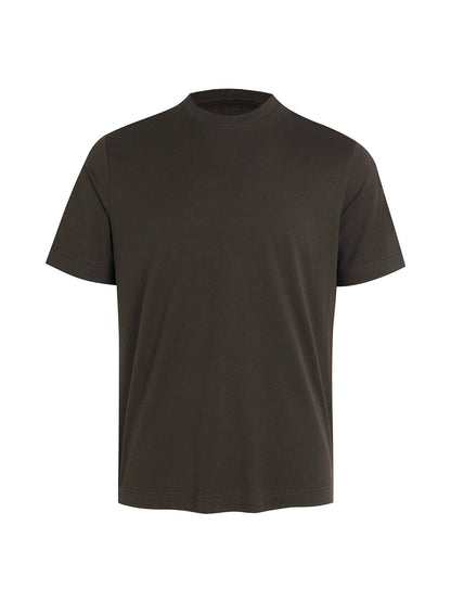 [Hermit] SILK-BLEND MICROTEXTURE Ｔ-shirt st5022