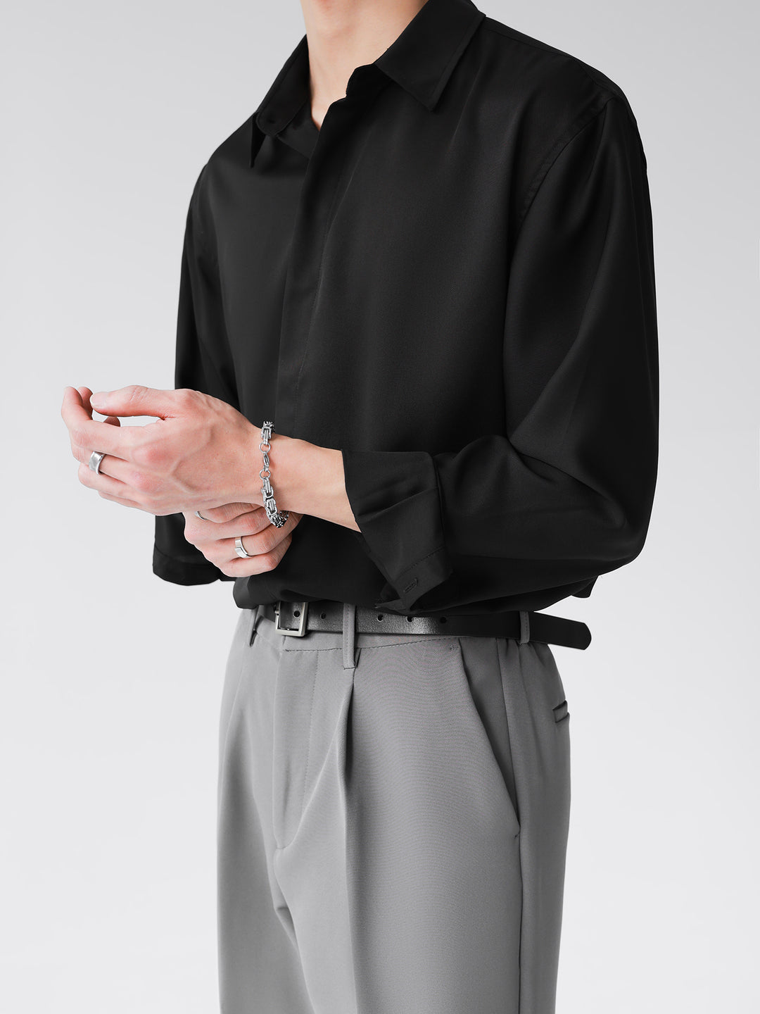 [HOHO] Simple Design Shirt st1120