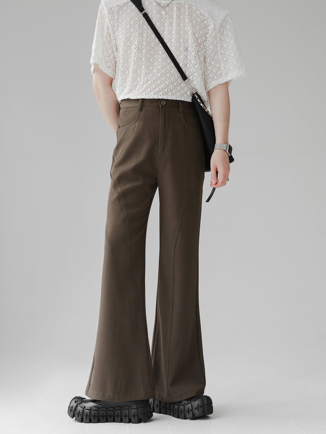 [HOHO] Flare mode pants st1177