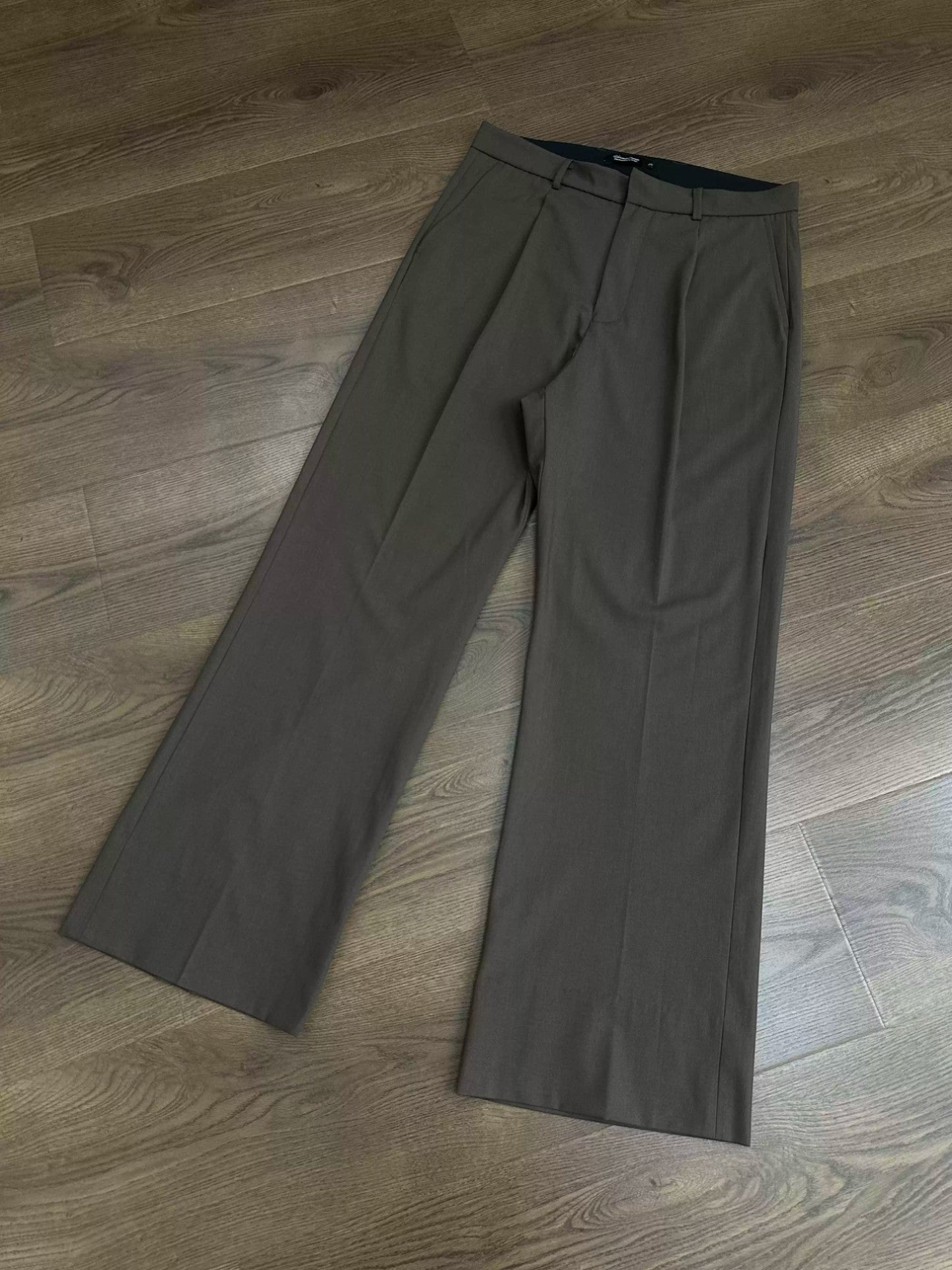 [Hermit] COOL-WEAVE DOUBLE PLEAT TROUSERS st5022