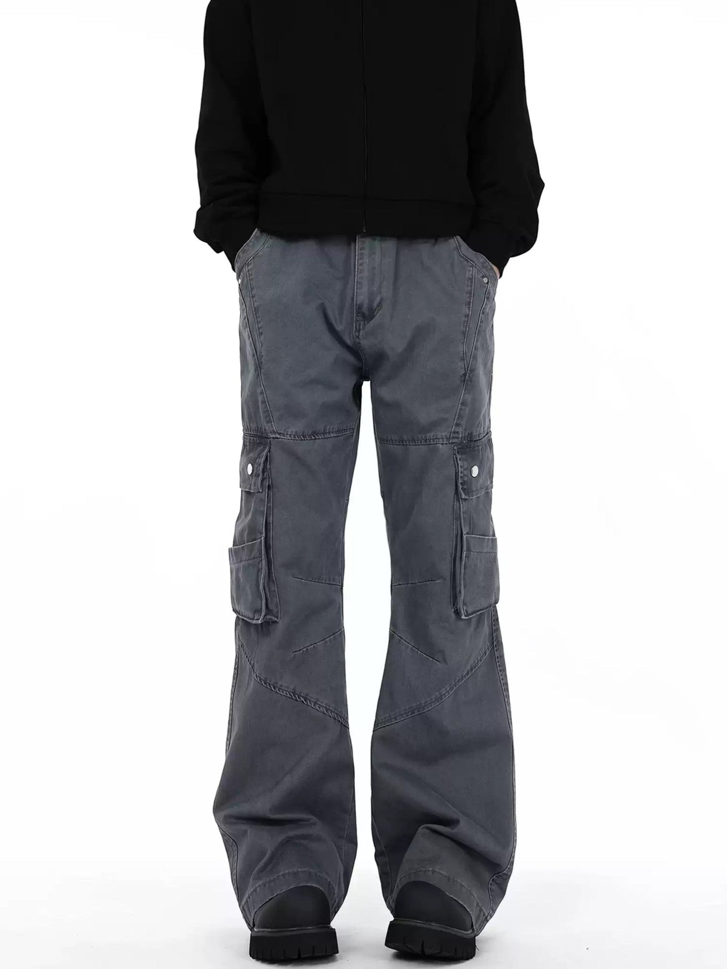 [FILFR] RELAXED MULTI-POCKET STRAIGHT TROUSERS st5029