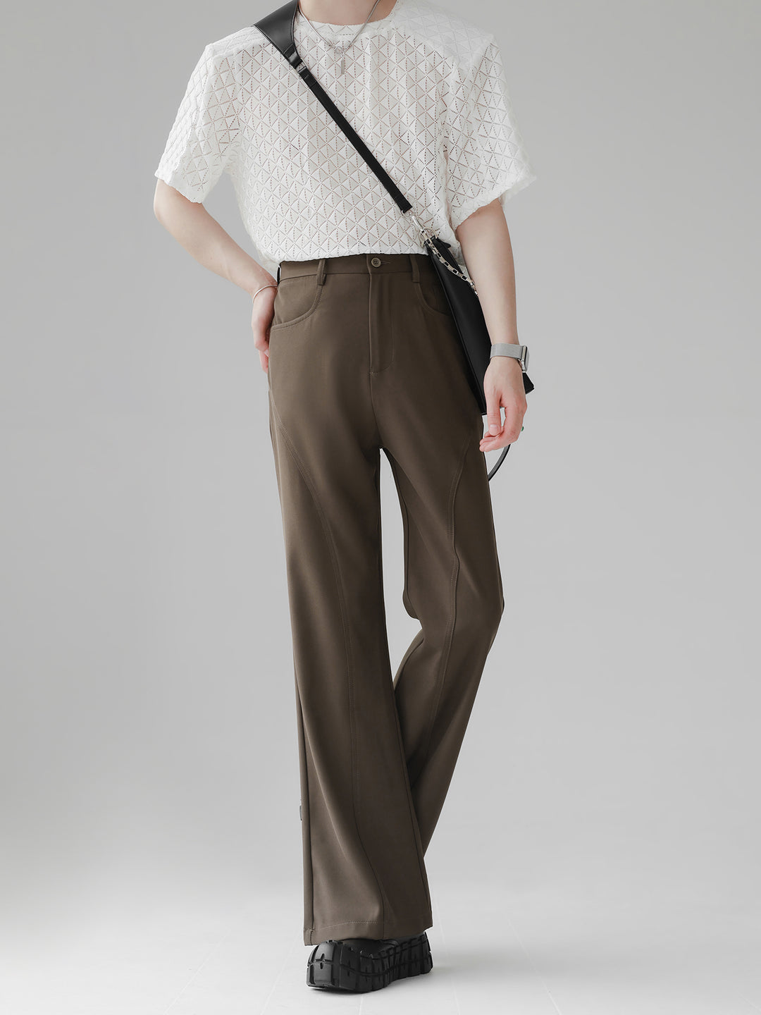 [HOHO] Flare mode pants st1177