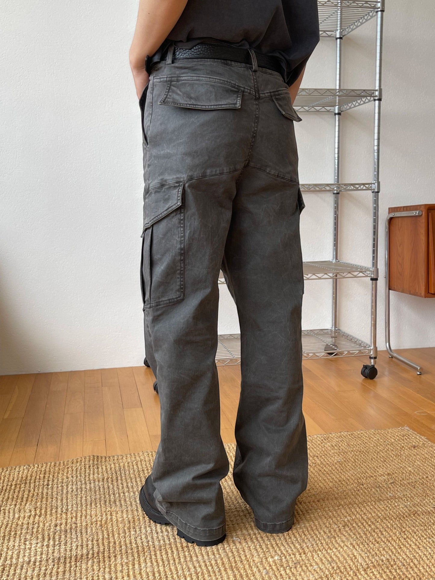 [FDM] DYED WAVE MULTI-POCKET CARGO TROUSERS st5027