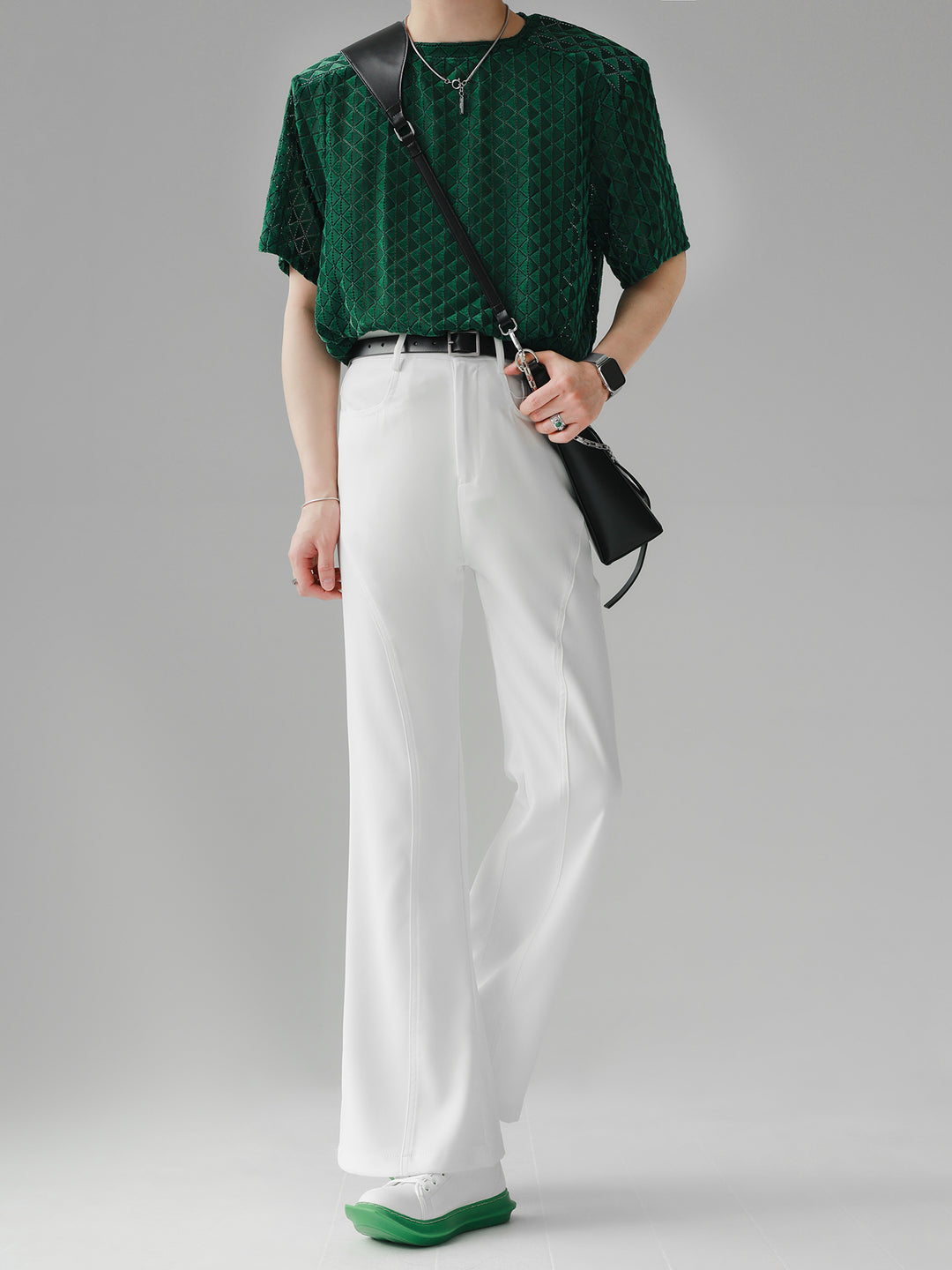 [HOHO] Flare mode pants st1177