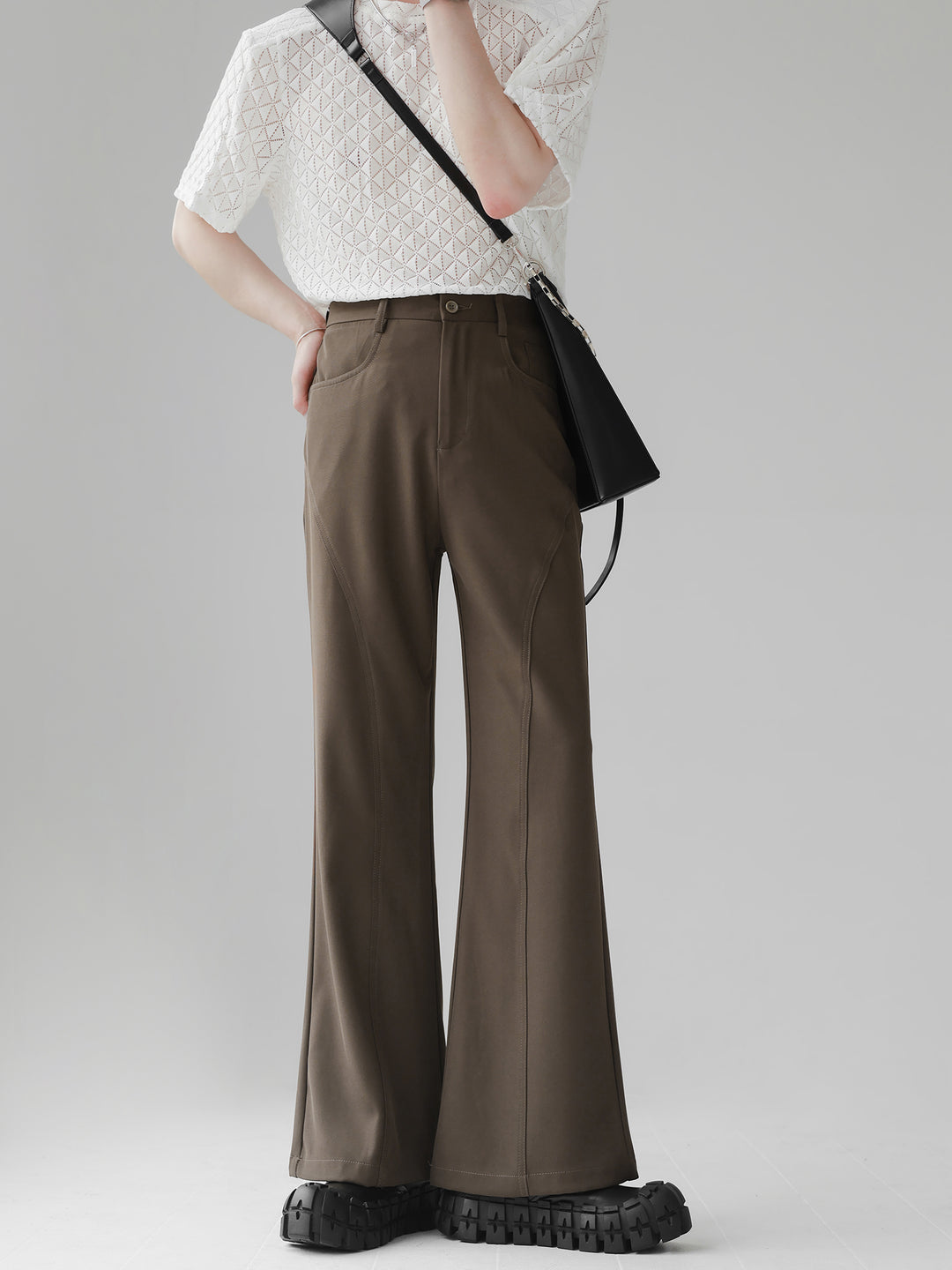 [HOHO] Flare mode pants st1177