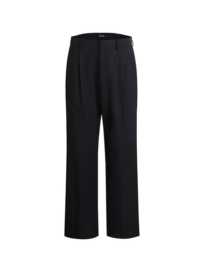 [Hermit] COOL-WEAVE DOUBLE PLEAT TROUSERS st5022