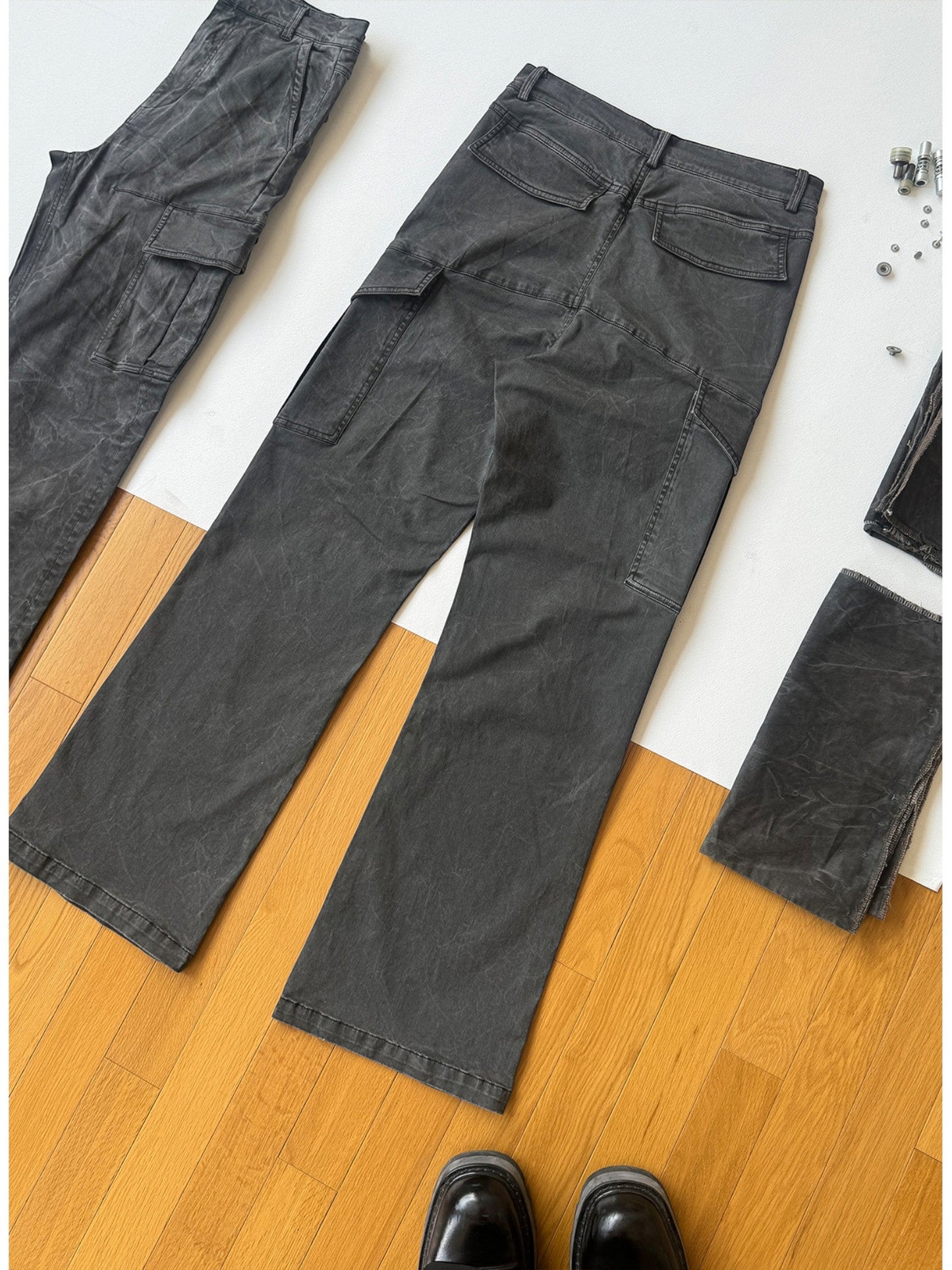 [FDM] DYED WAVE MULTI-POCKET CARGO TROUSERS st5027
