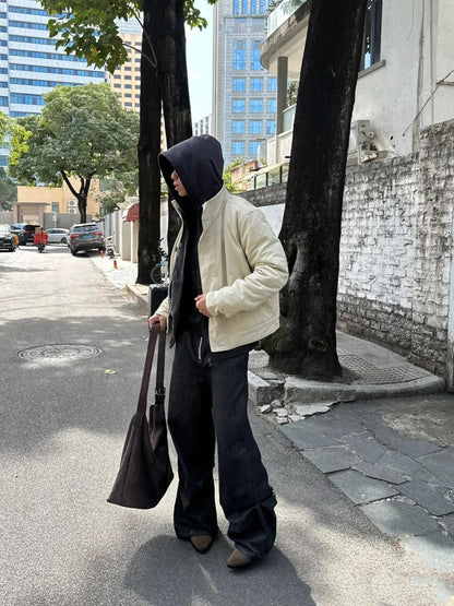 [XANVAS] FLEECE-LINED WORK JACKET st5013