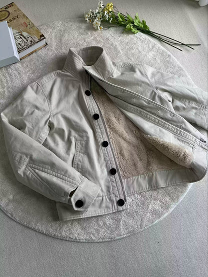 [XANVAS] FLEECE-LINED WORK JACKET st5013