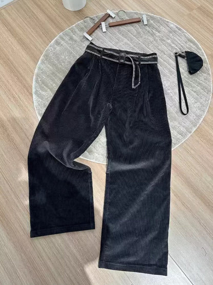 [MANUSCRIPT] SOFT CORE BAGGY TROUSER st5018