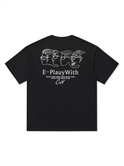 [COLDSTONE] GRAPHIC WIDE T-shirt st5020