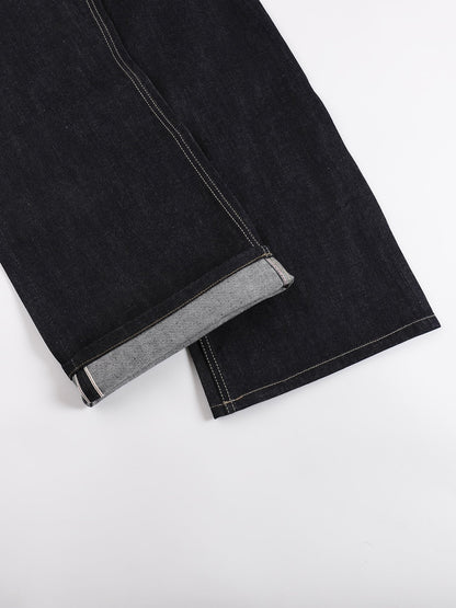 [DECEYE] DISTRESSED A-CUT DENIM JEANS st5020