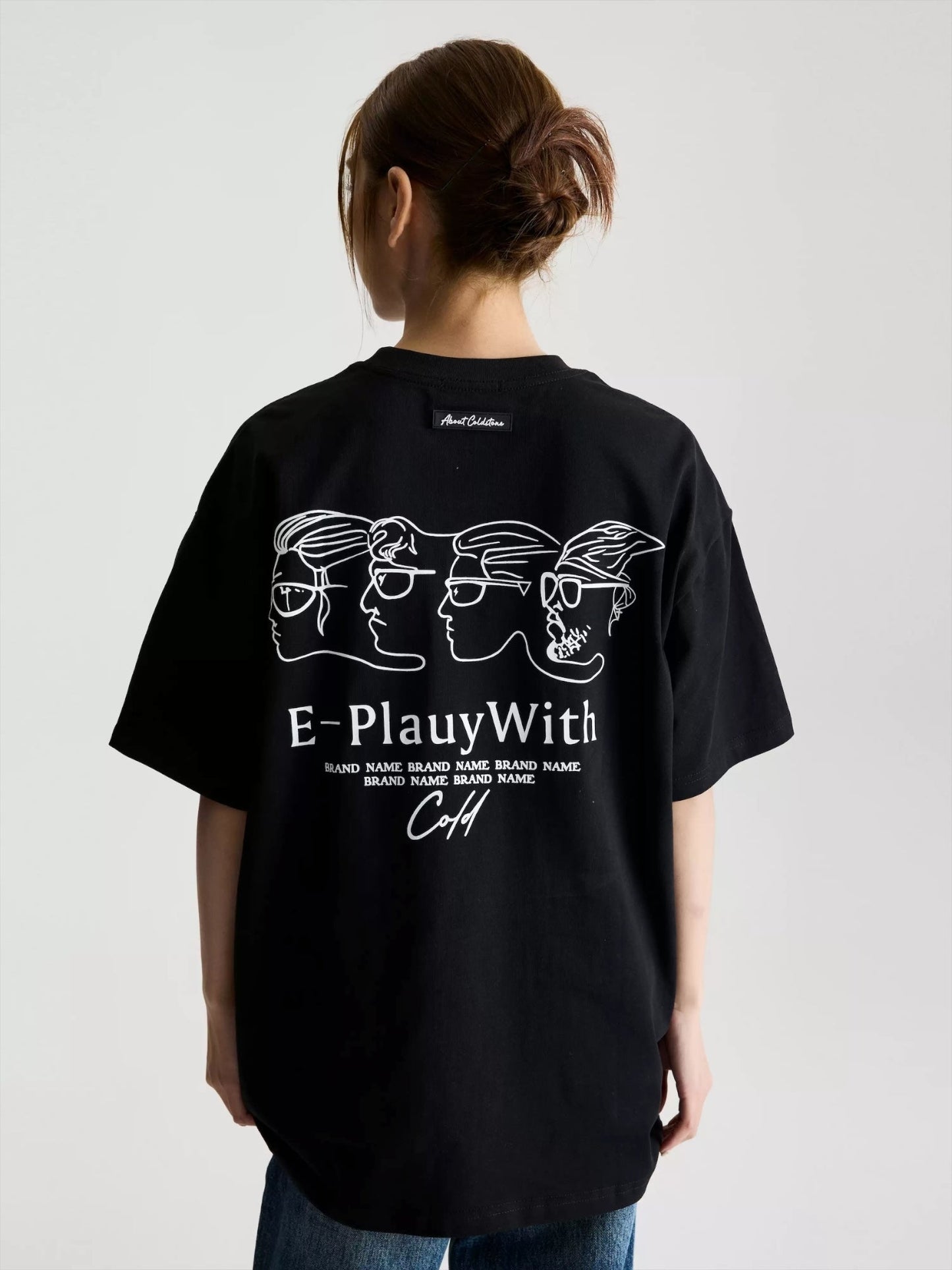 [COLDSTONE] GRAPHIC WIDE T-shirt st5020