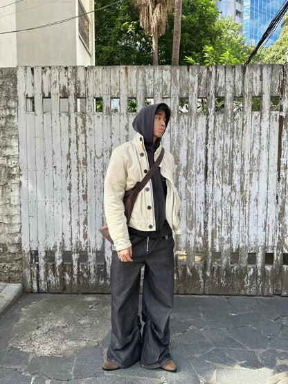 [XANVAS] FLEECE-LINED WORK JACKET st5013