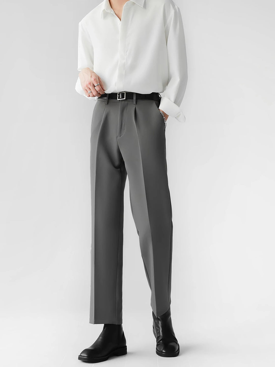 [HOHO] Straight slacks pants st1173