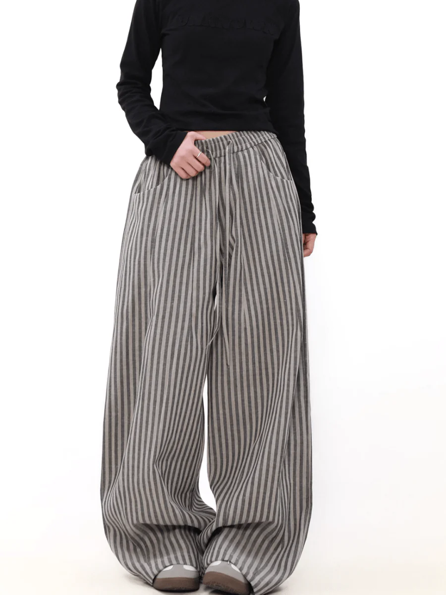 [MRNEARLY] stripes street pants st1842