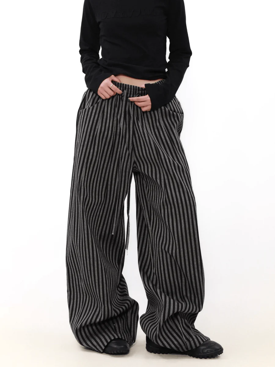 [MRNEARLY] stripes street pants st1842