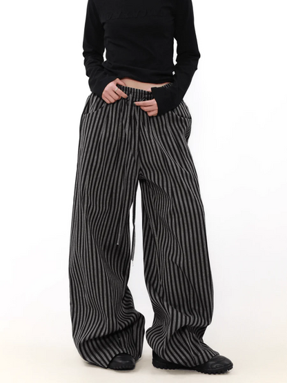 [MRNEARLY] stripes street pants st1842