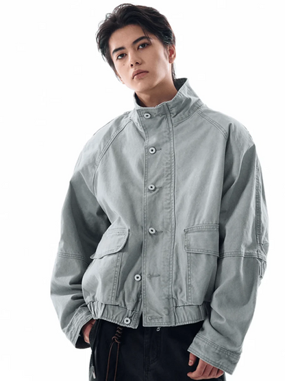 [MADWITCH] large pockets jacket st1869