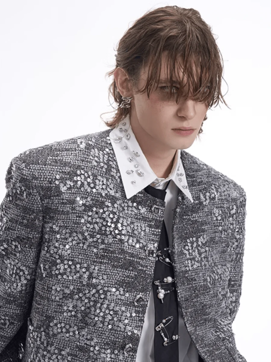 [STARTEXCEEDEND]Light luxury perfume jacket st1875