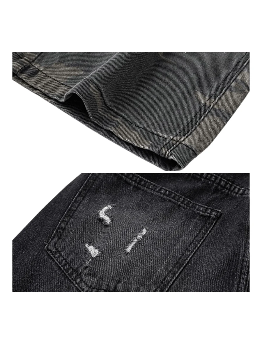 [MRNEARLY] camouflage washed pants st1846
