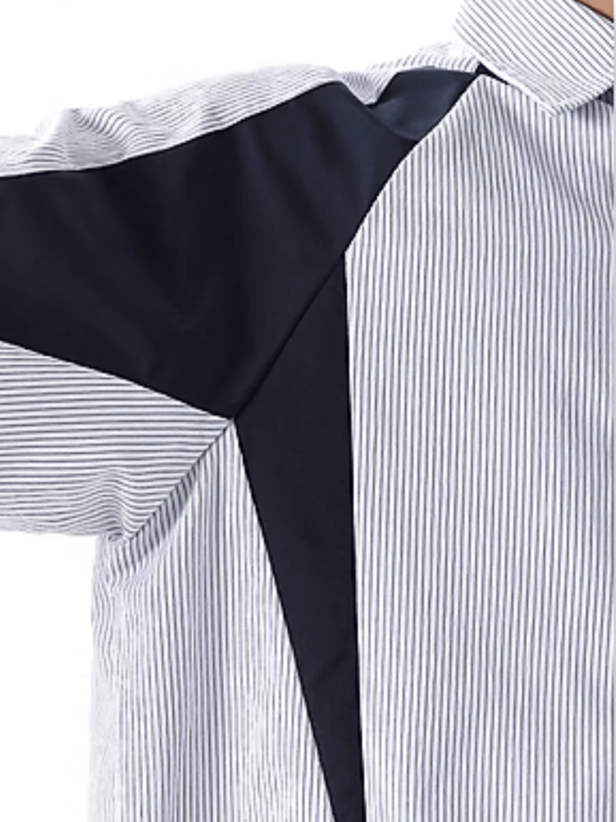[TREND ST] striped shirt st1859