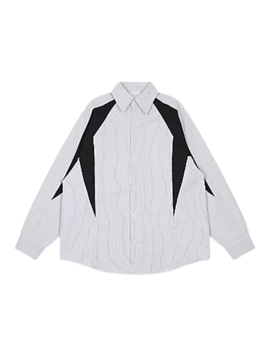 [TREND ST] striped shirt st1859