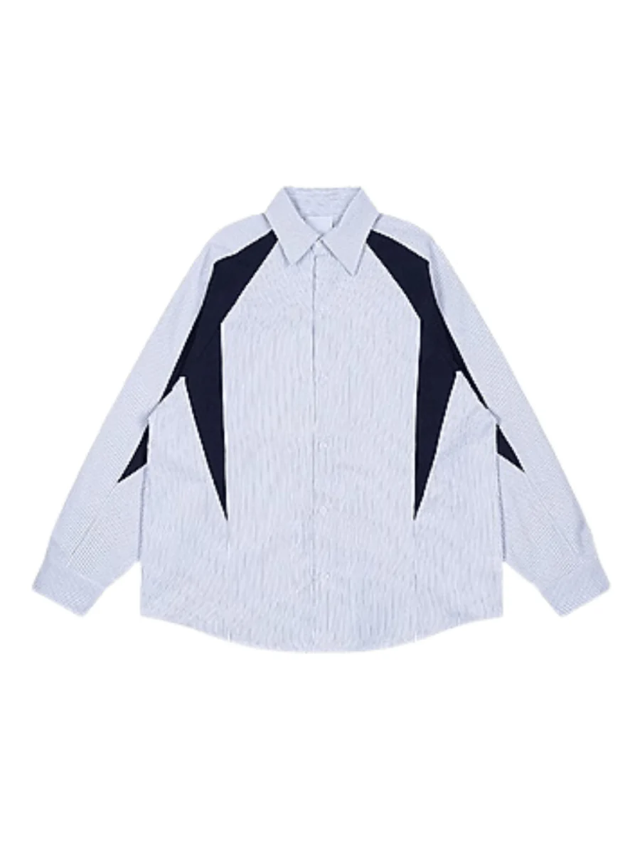 [TREND ST] striped shirt st1859