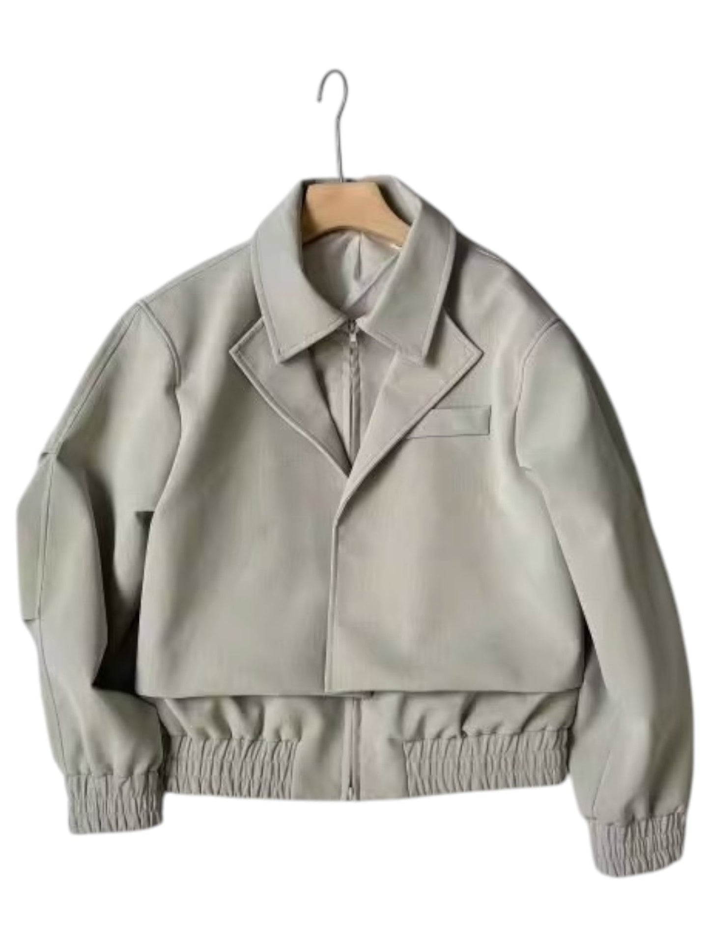 TEXTURED PANELLED PADDED JACKET st5034