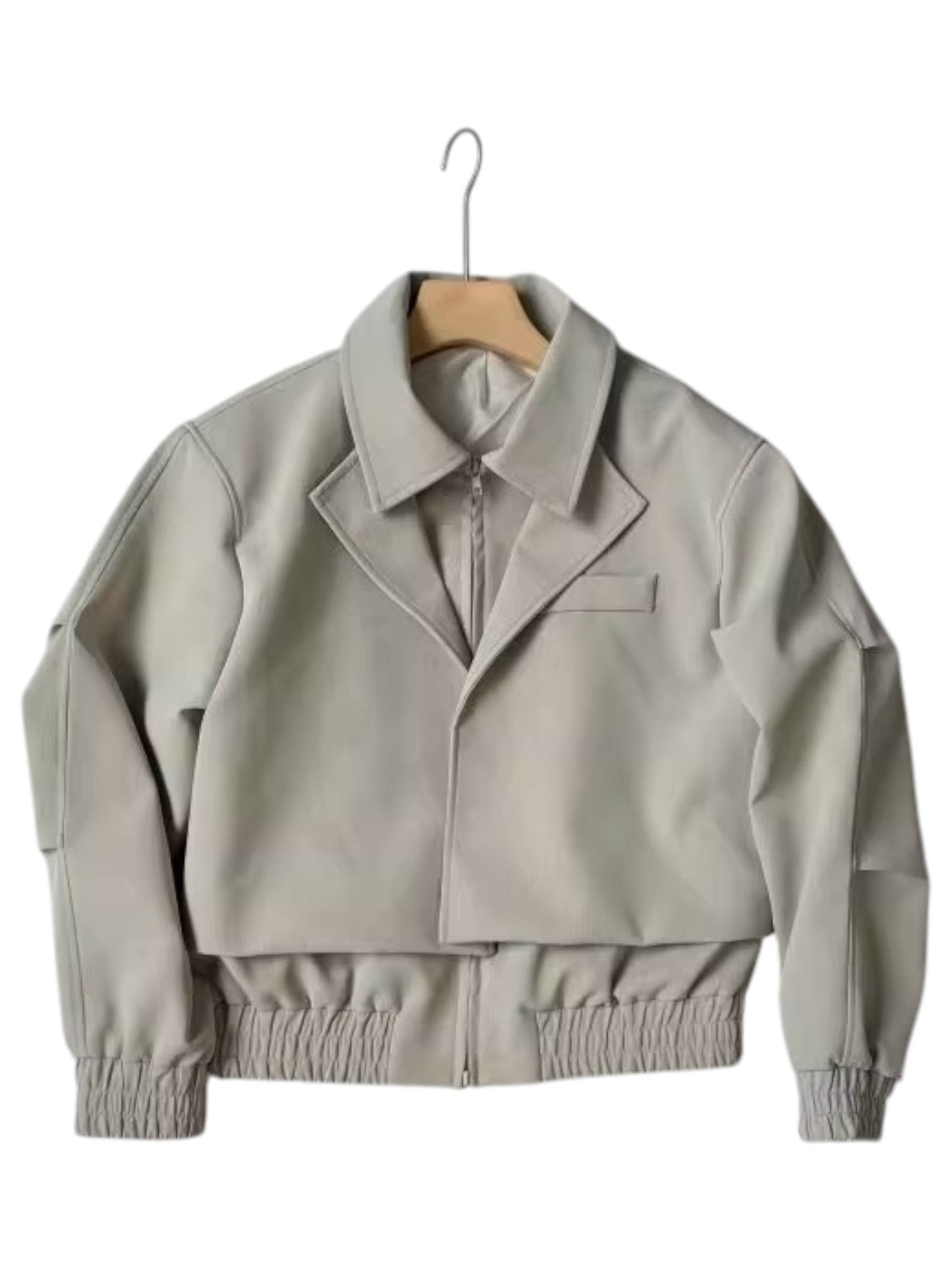 TEXTURED PANELLED PADDED JACKET st5034