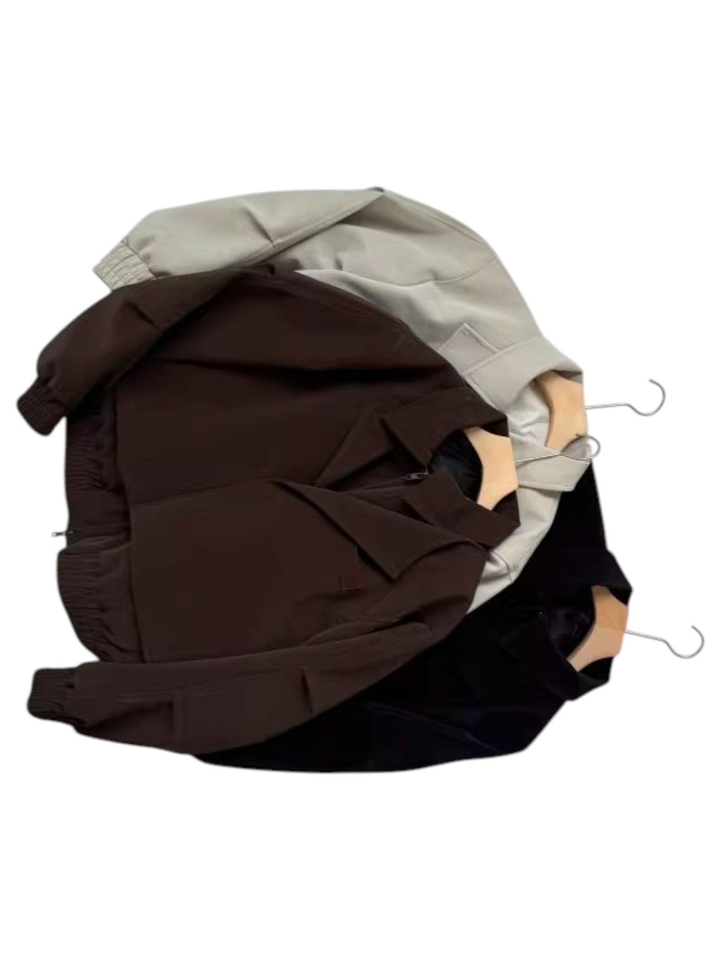 TEXTURED PANELLED PADDED JACKET st5034