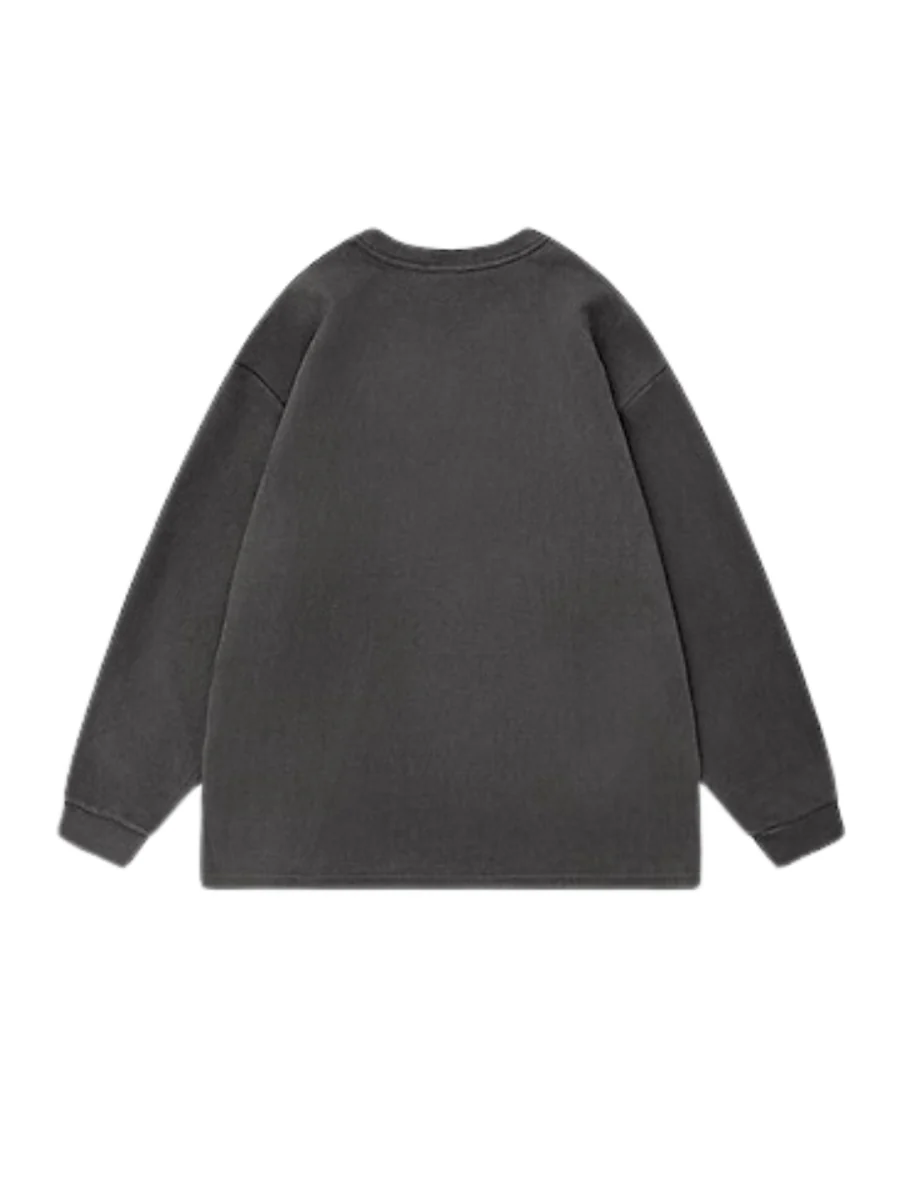 [TREND ST] round neck sweater st1856
