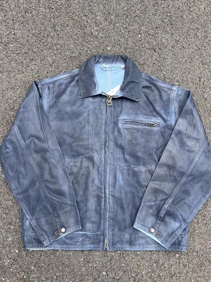 [ZETITI] DETROIT COLLAR-DYED JACKET st5037