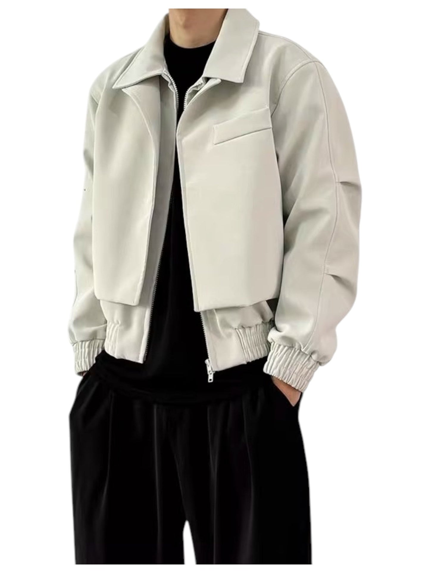 TEXTURED PANELLED PADDED JACKET st5034