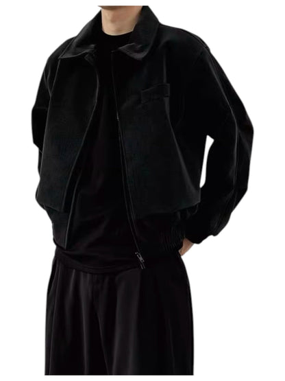 TEXTURED PANELLED PADDED JACKET st5034