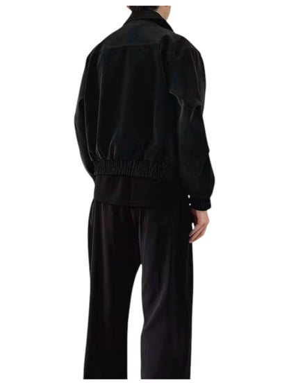 TEXTURED PANELLED PADDED JACKET st5034